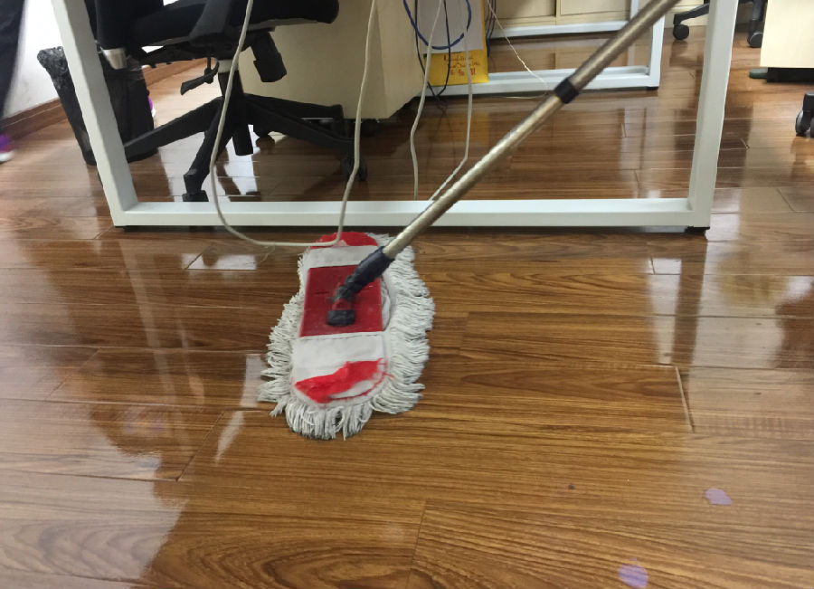 达坂城区木地板保洁案例